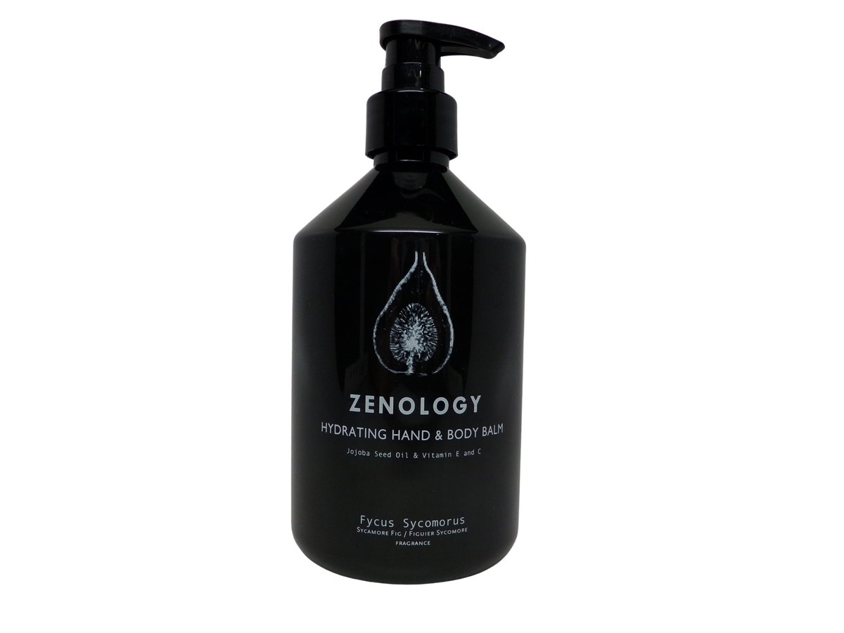 Zenology Fycus Sycomorus Hydrating Hand and Body Balm Lot of Two 16.9oz Bottles