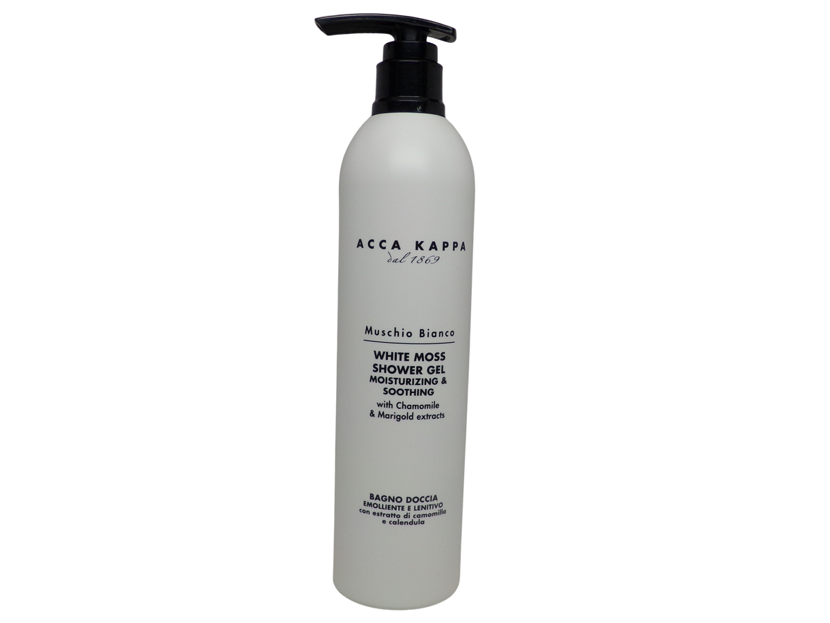 Acca Kappa White Moss Bath Collection Set 5 Pack (10oz Each, Total 50oz)