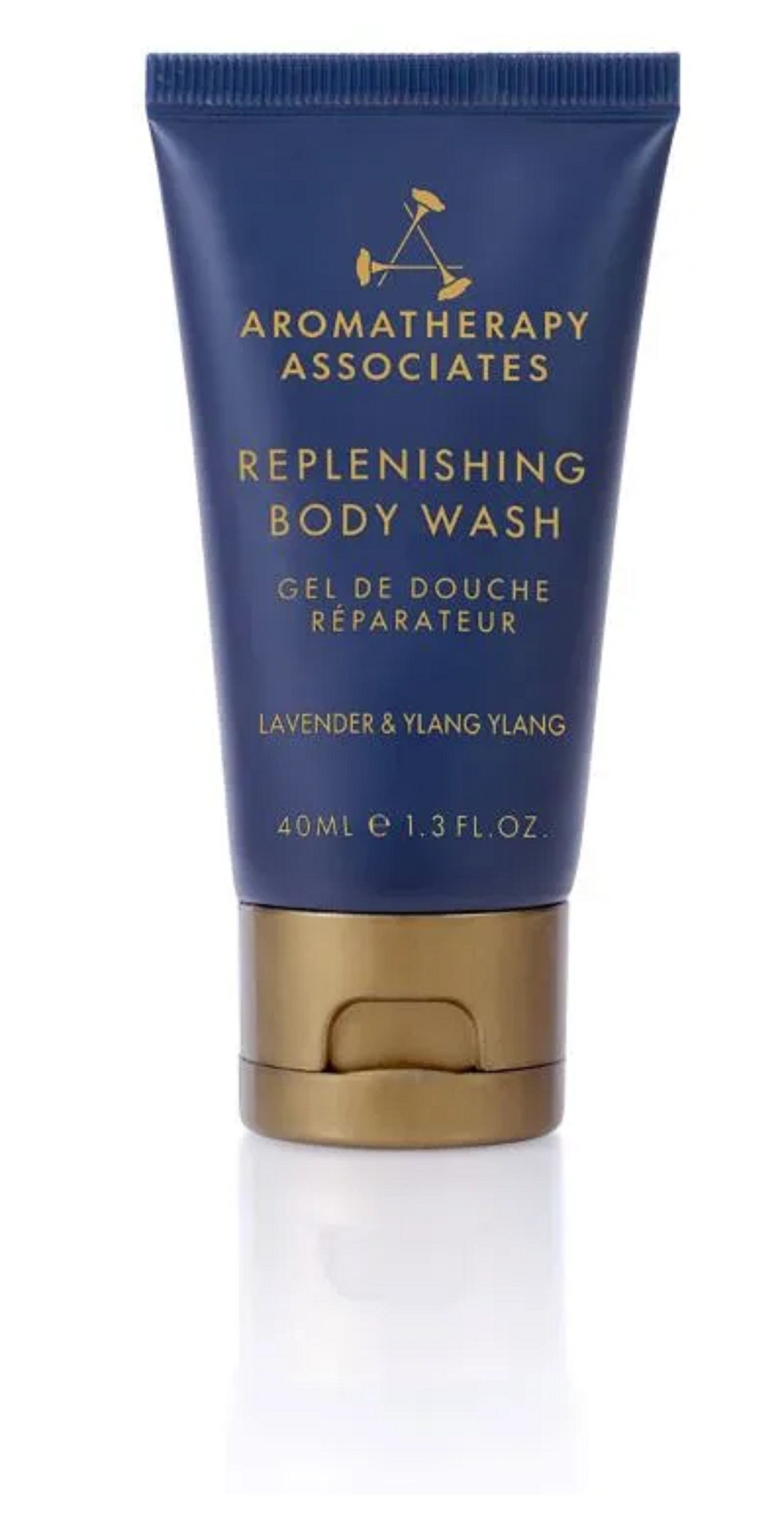 Aromatherapy Associates Ylang Ylang Body Wash lot of 5 each 1.3oz bottles. Total of 6.5oz