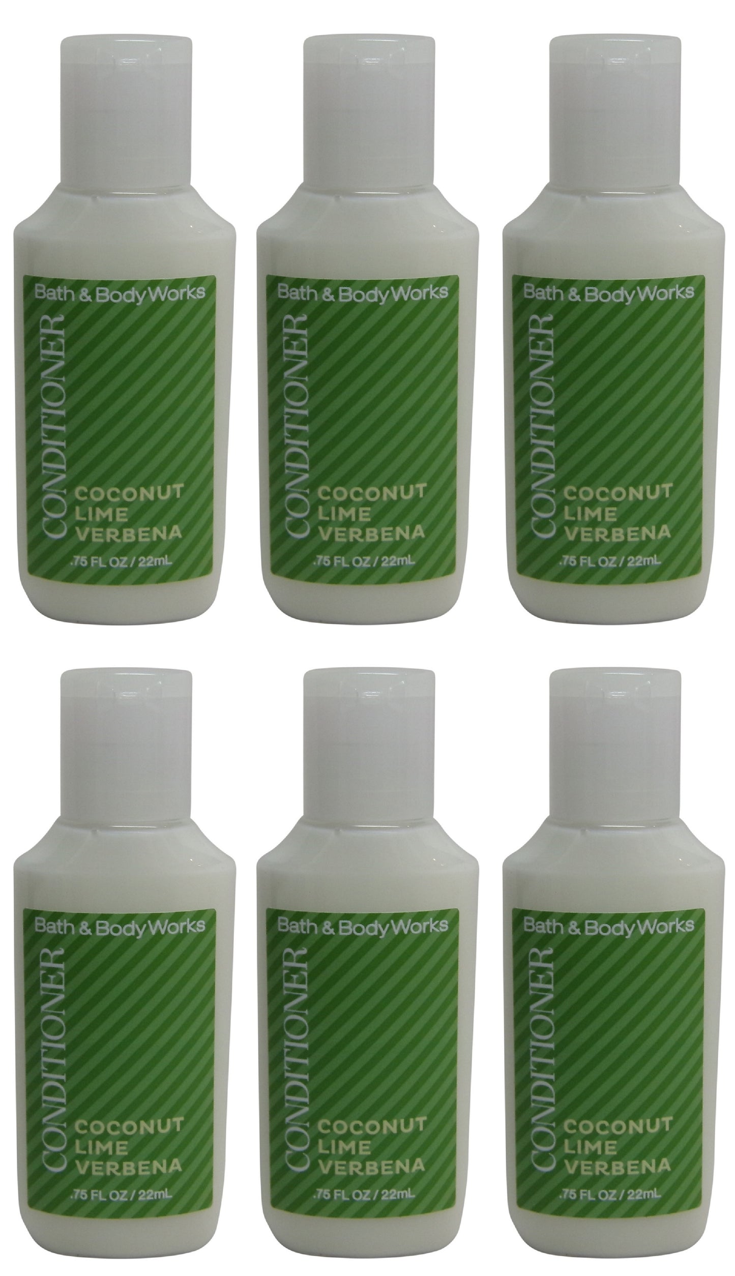 Bath & Body Works Coconut Lime Verbena Conditioner Lot of 6. Total of 4.5oz