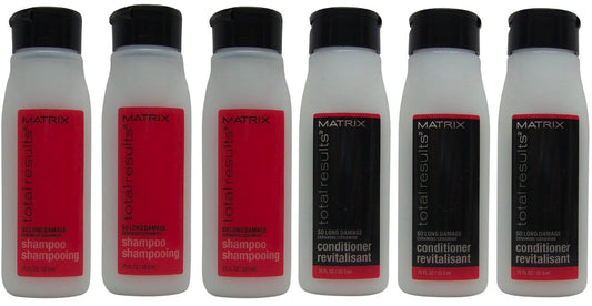 Matrix Total Results So Long Damage Shampoo & Conditioner Lot of 6 (3 of Each)