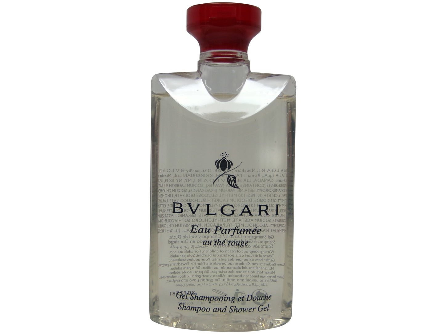 Bvlgari Eau Parfumee Red Tea Shower Gel, 2.5 oz. Set of 3