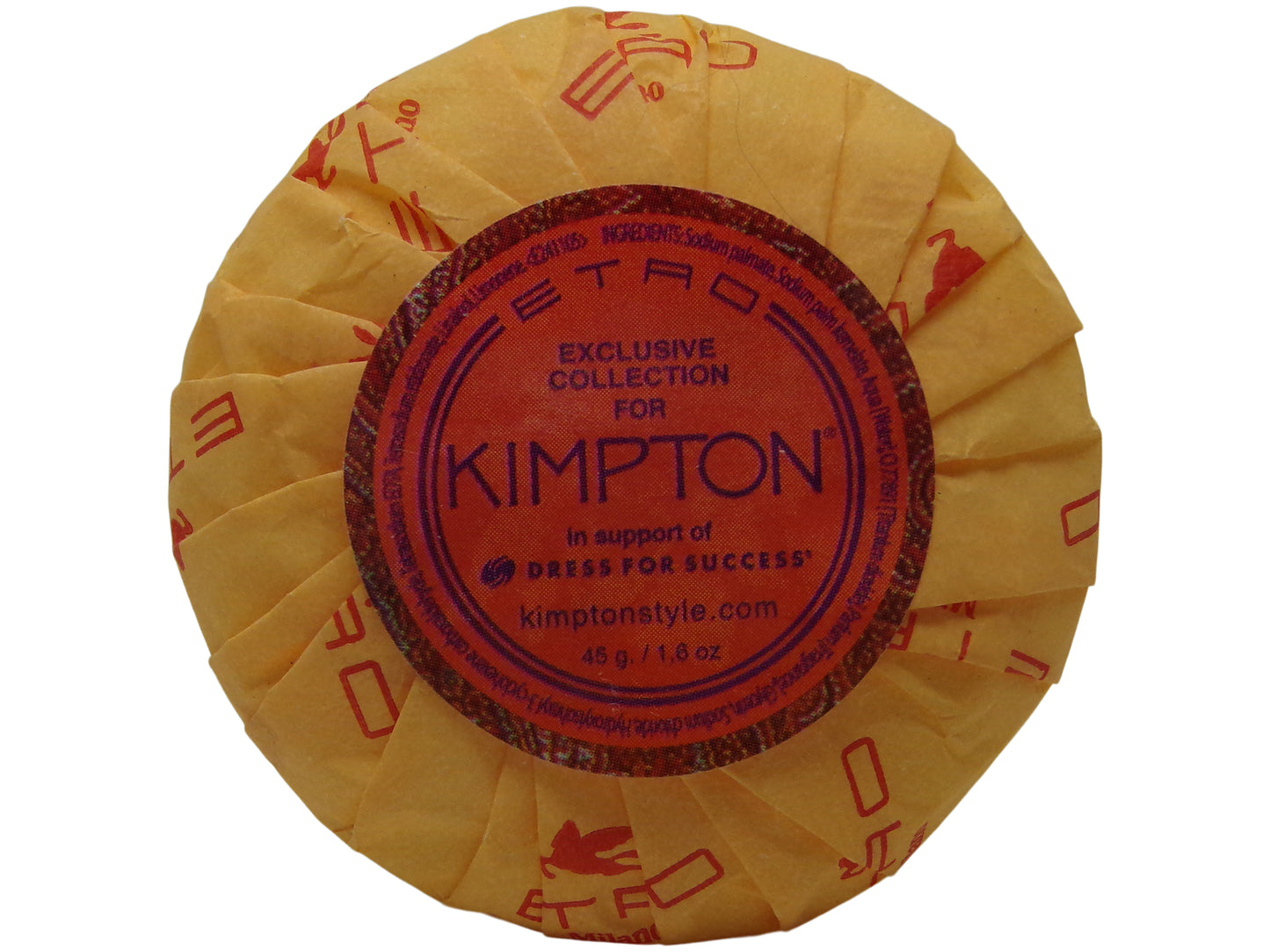 ETRO Kimpton Soap Lot of 6 each 1.6oz bars. Total of 9.6oz
