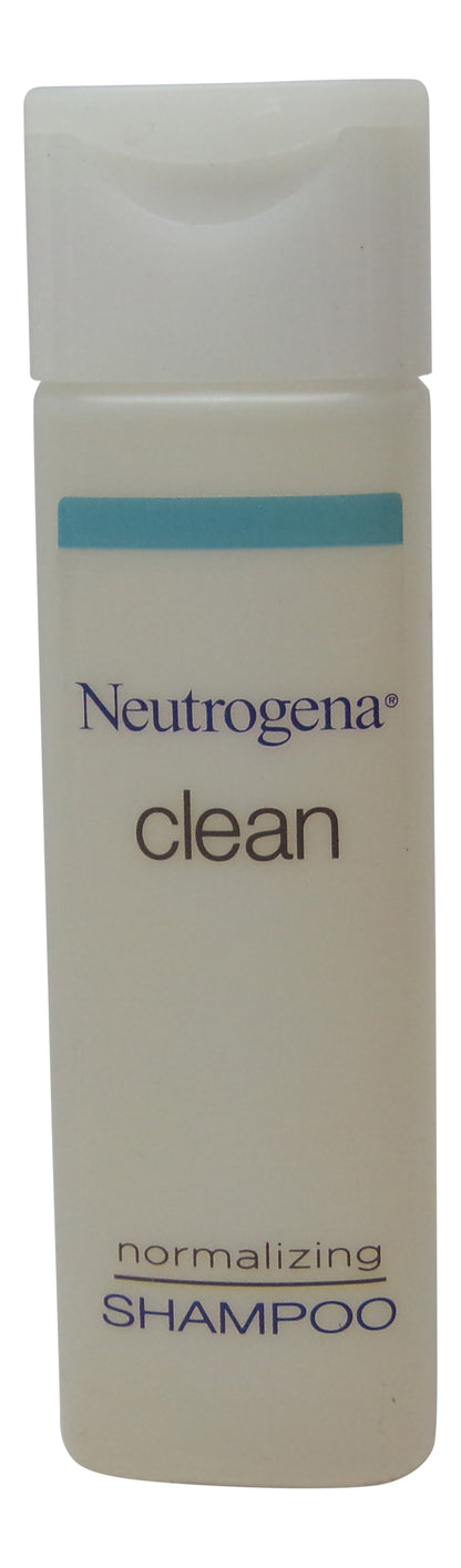 Neutrogena Clean Normalizing Shampoo & Conditioner lot of 28 (14 of ea) 0.8oz Bottles.