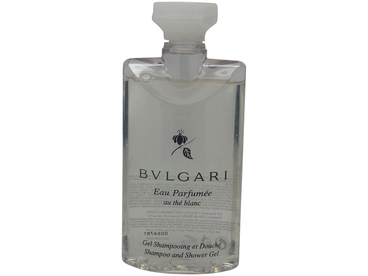Bvlgari White Tea au the blanc Shampoo & Shower Gel lot of 4 each Total of 10oz