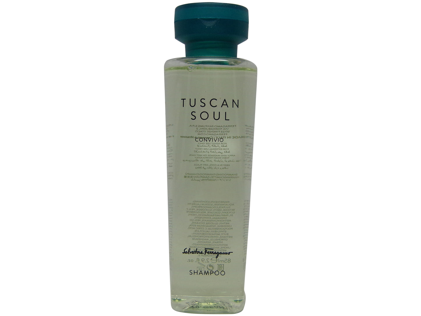 Salvatore Ferragamo Tuscan Soul Convivio Shampoo and Conditioner lot of 1 each 2.9oz bottles
