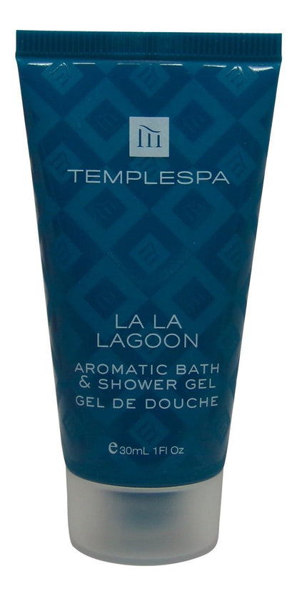 Temple Spa La La Lagoon Aromatic Bath & Shower Gel 16 each 1oz tubes.