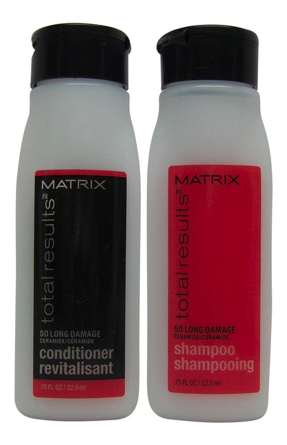 Matrix Total Results So Long Damage Shampoo & Conditioner Lot of 6 (3 of Each)