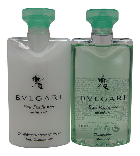Bvlgari au the vert Green Tea Shampoo & Conditioner lot of 2 (1 of each)
