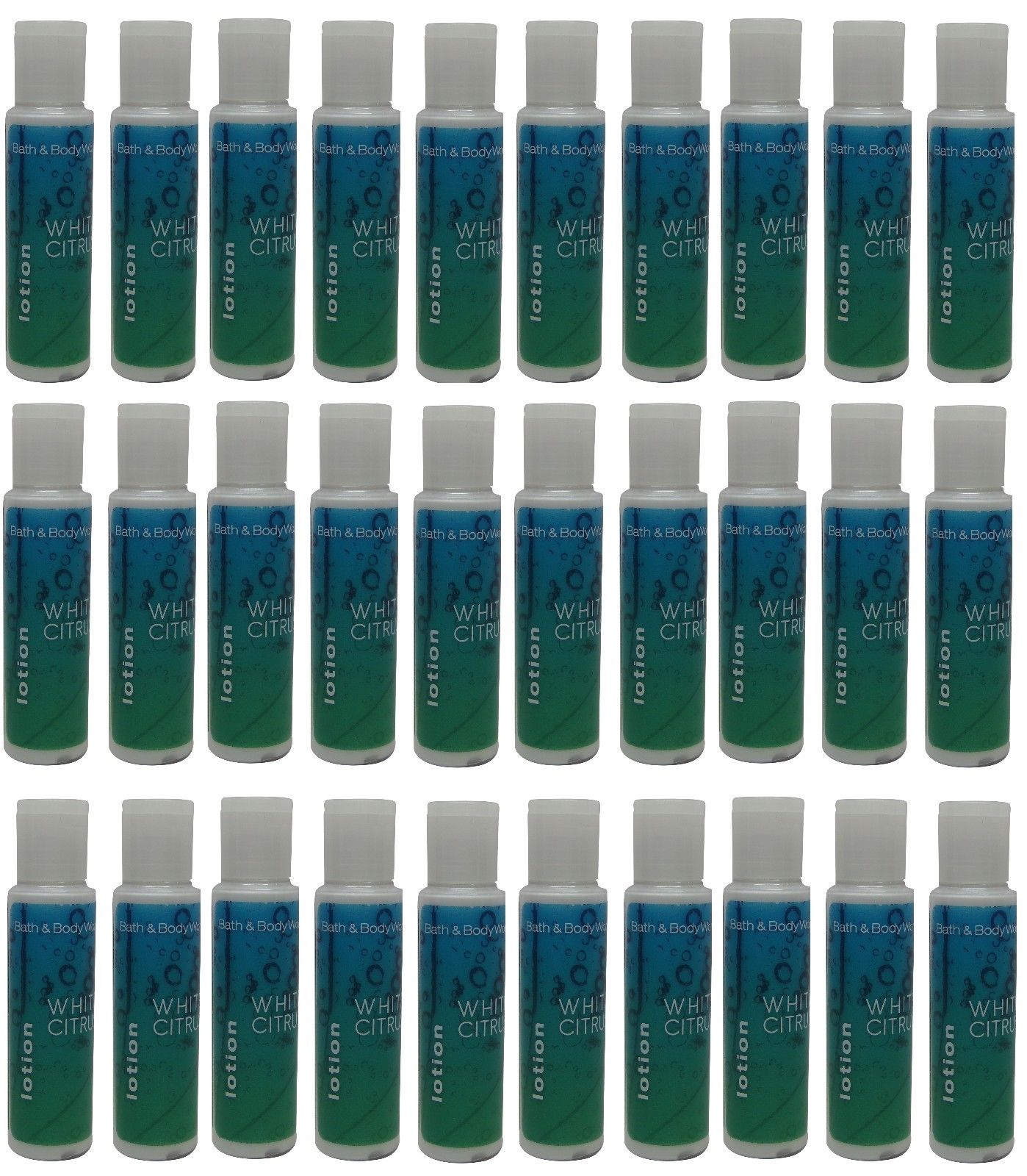 Bath and Body Works White Citrus Lotion Lot of 30 Featured at Holiday Express