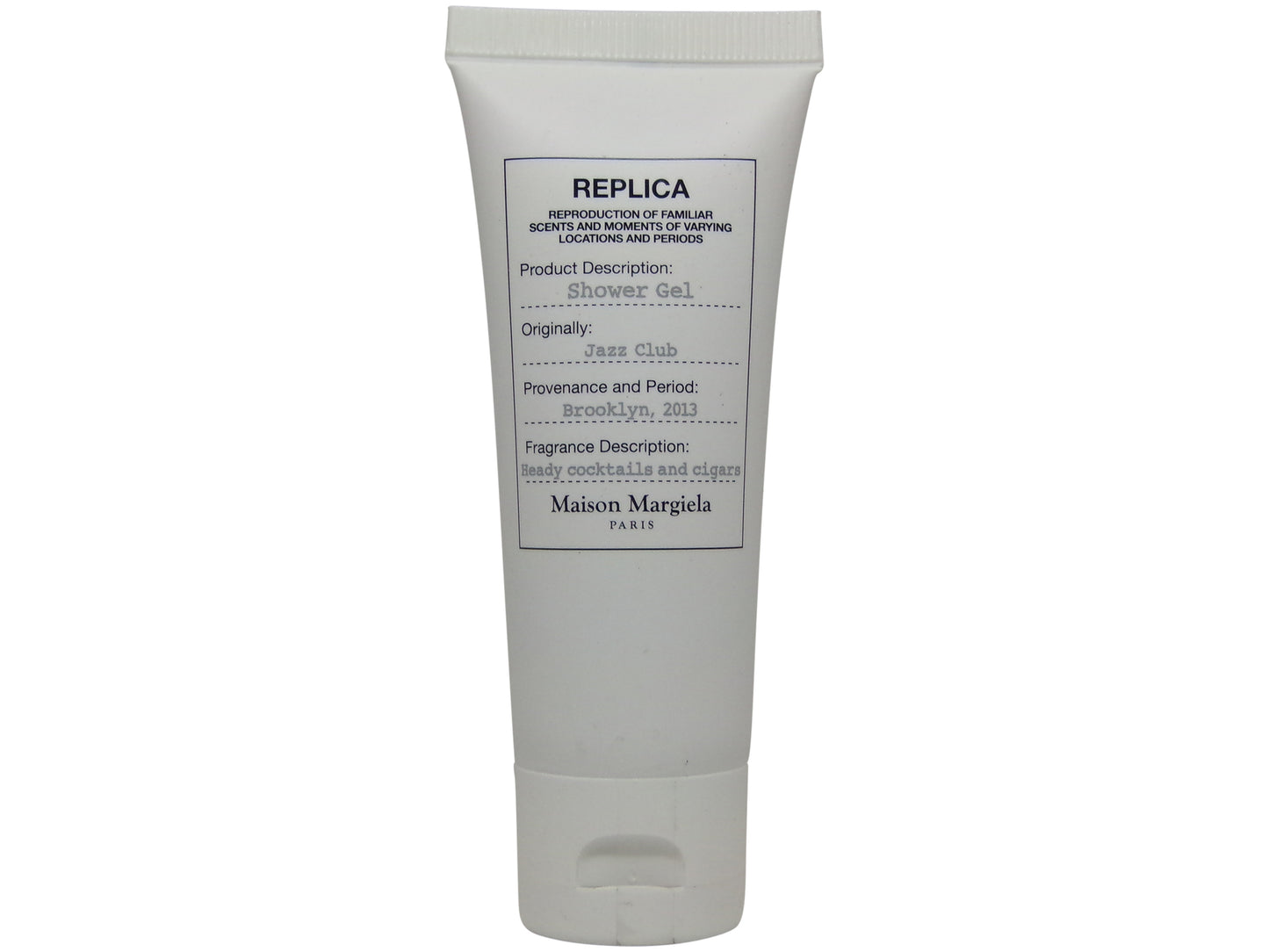 Maison Margiela Replica Jazz Club Shower Gel lot of 4 each 1.4oz tubes. Total of 5.6oz