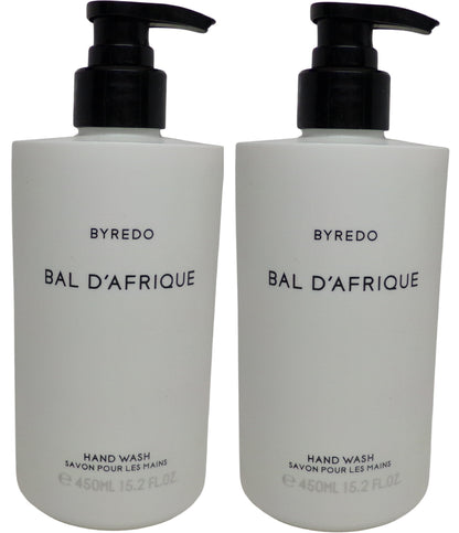 Byredo Bal d’Afrique Hand Wash Lot of Two 15.2oz / 450ml Pump Bottles
