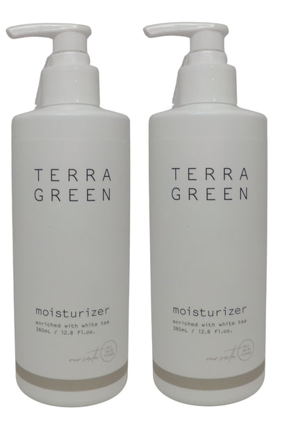 Terra Green Moisturizer Enriched with White Tea (12.8oz) lot of 2 Bottles
