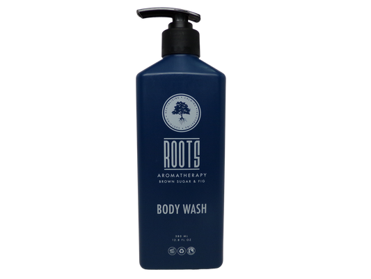 Roots Aromatherapy Brown Sugar & Fig Body Wash (12.8oz)
