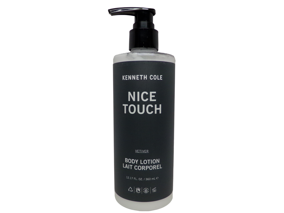 Kenneth Cole Nice Touch Vetiver Body Lotion Lot of 4 each 12.8oz Bottles