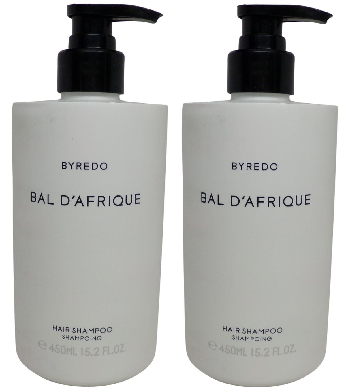 Byredo Bal d’Afrique Shampoo Lot of Two 15.2oz / 450ml Pump Bottles
