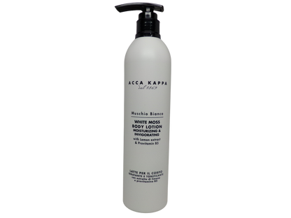 Acca Kappa White Moss Body Lotion 4 Pack (10oz Each, Total 40oz)