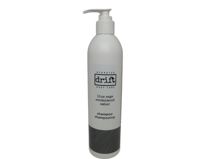 Drift Blue Sage Sandalwood & Amber Shampoo (12oz) lot of 4. Total of 48oz