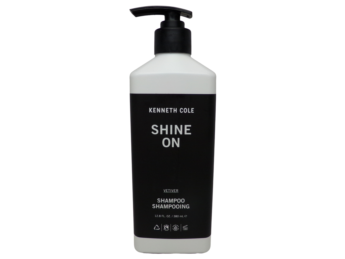 Kenneth Cole Shine On Vetiver Shampoo Lot of 4 each 12.8oz Bottles