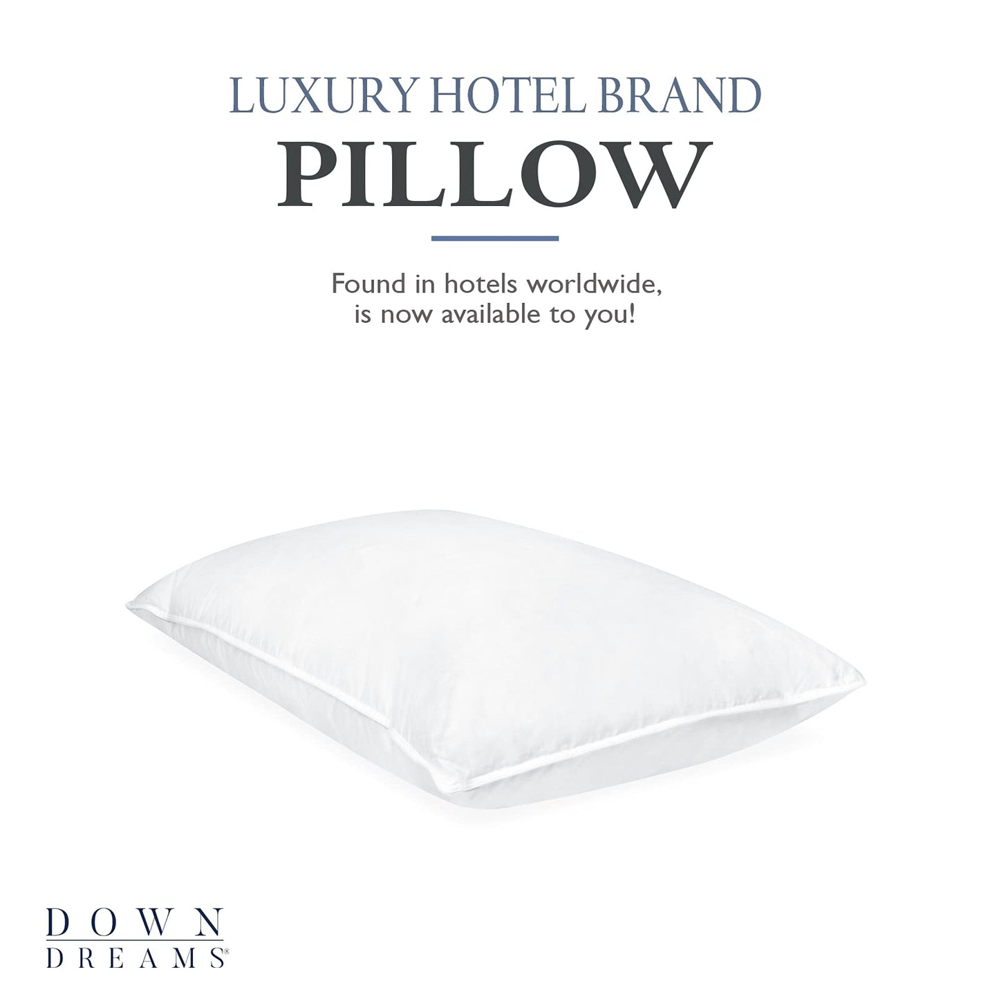 Down Dreams Manchester Mills Classic Firm Queen Pillows  2-Pack