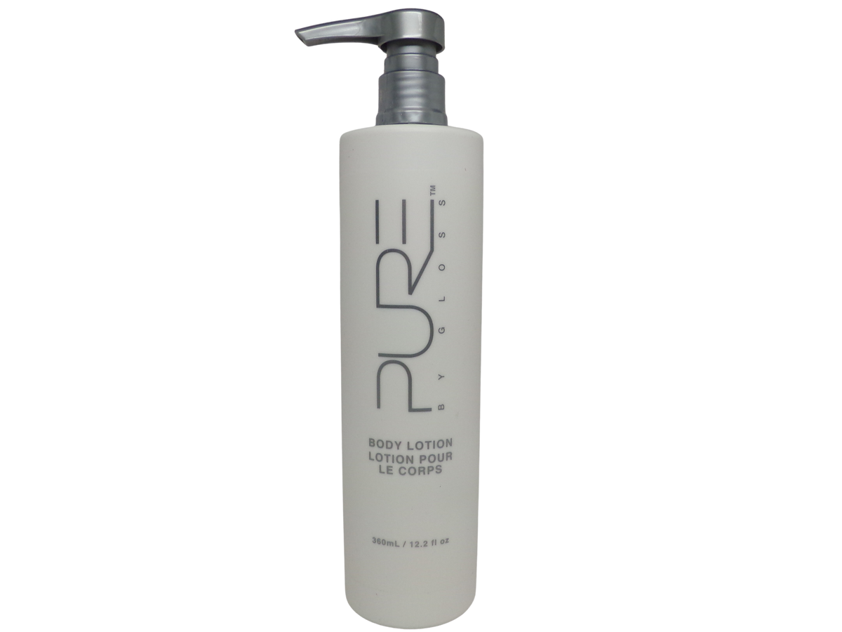 PURE by Gloss Body Lotion Lot of two 12.2oz Bottles