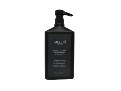 Gilchrist & Soames Guild and Pepper Warm Oak Body Lotion Bottle 12oz lot of 4