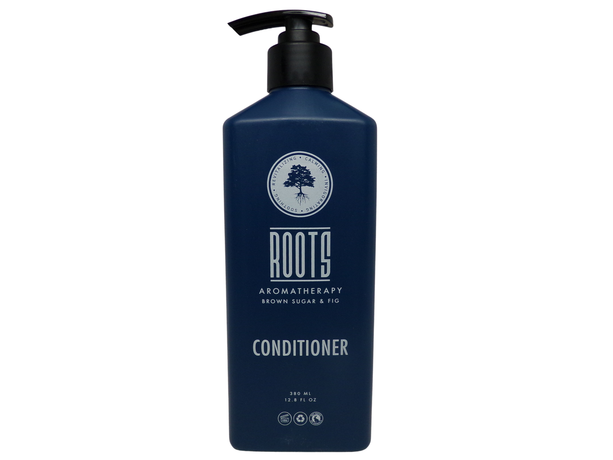 Roots Aromatherapy Brown Sugar & Fig Shampoo and Conditioner (12.8oz)