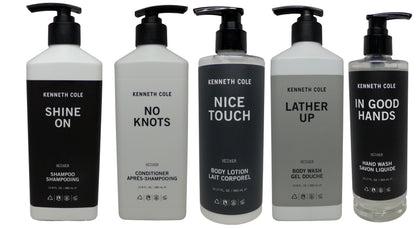 Kenneth Cole Bath Collection Lot of 5 each 12.8oz Bottles