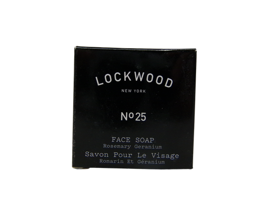 Lockwood New York No. 25 Rosemary Geranium Cleansing Soap Lot of 15 each 1oz Bars. Total 15oz