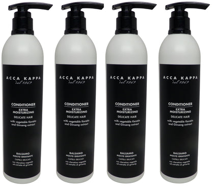 Acca Kappa White Moss Conditioner 4 Pack (10oz Each, Total 40oz)