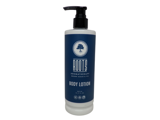 Roots Aromatherapy Brown Sugar & Fig Body Lotion (12.17oz)