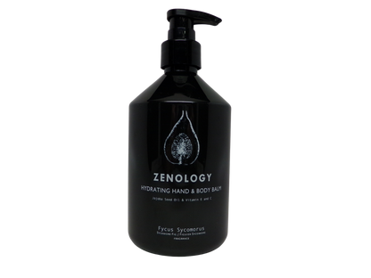 Zenology Fycus Sycomorus Hydrating Hand and Body Balm Lot of Two 16.9oz Bottles