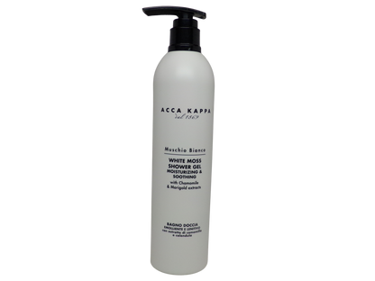 Acca Kappa White Moss Bath Collection Set 5 Pack (10oz Each, Total 50oz)