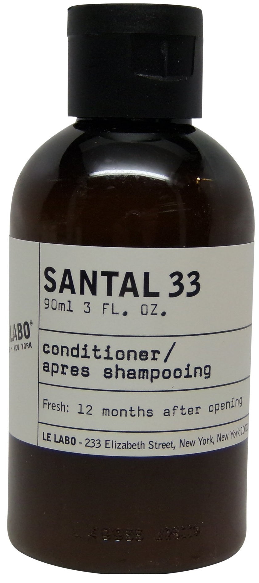 Le Labo Santal 33 Shampoo & Conditioner lot of 4 (2 of each) 3oz bottles.
