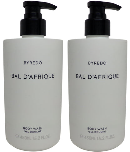 Byredo Bal d’Afrique Body Wash Lot of Two 15.2oz / 450ml Pump Bottles