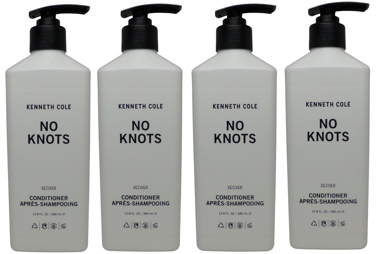 Kenneth Cole No Knots Vetiver Conditioner Lot of 4 each 12.8oz Bottles