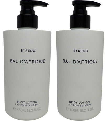 Byredo Bal d’Afrique Body Lotion Lot of Two 15.2oz / 450ml Pump Bottles
