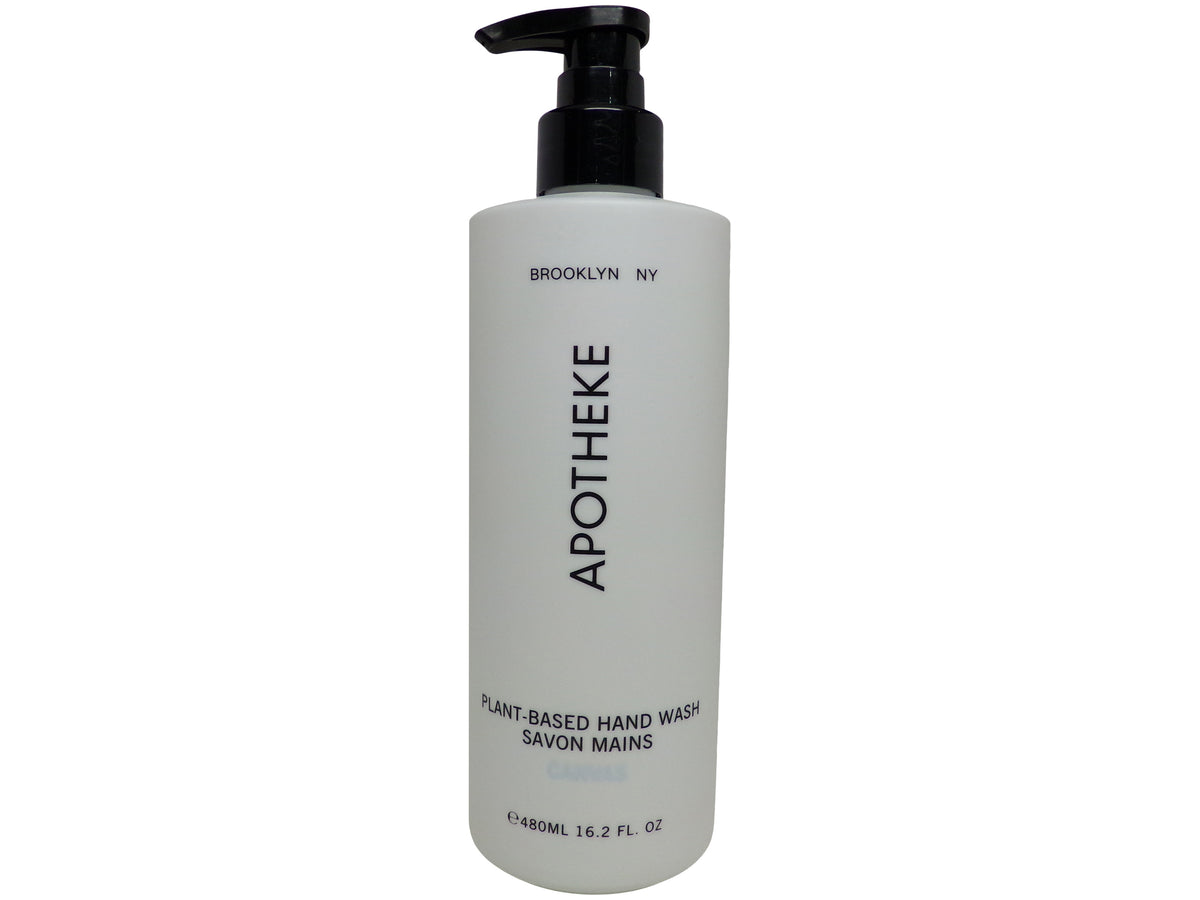 Apotheke Canvas Bath Collection Lot of Five 16.2oz Pump Bottles