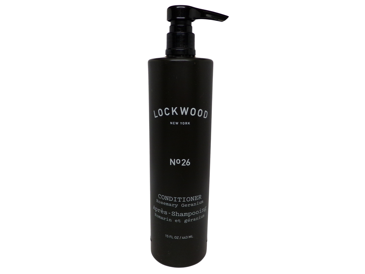 Lockwood New York No. 25 Shampoo and No. 26 Conditioner with Rosemary Geranium (15oz)