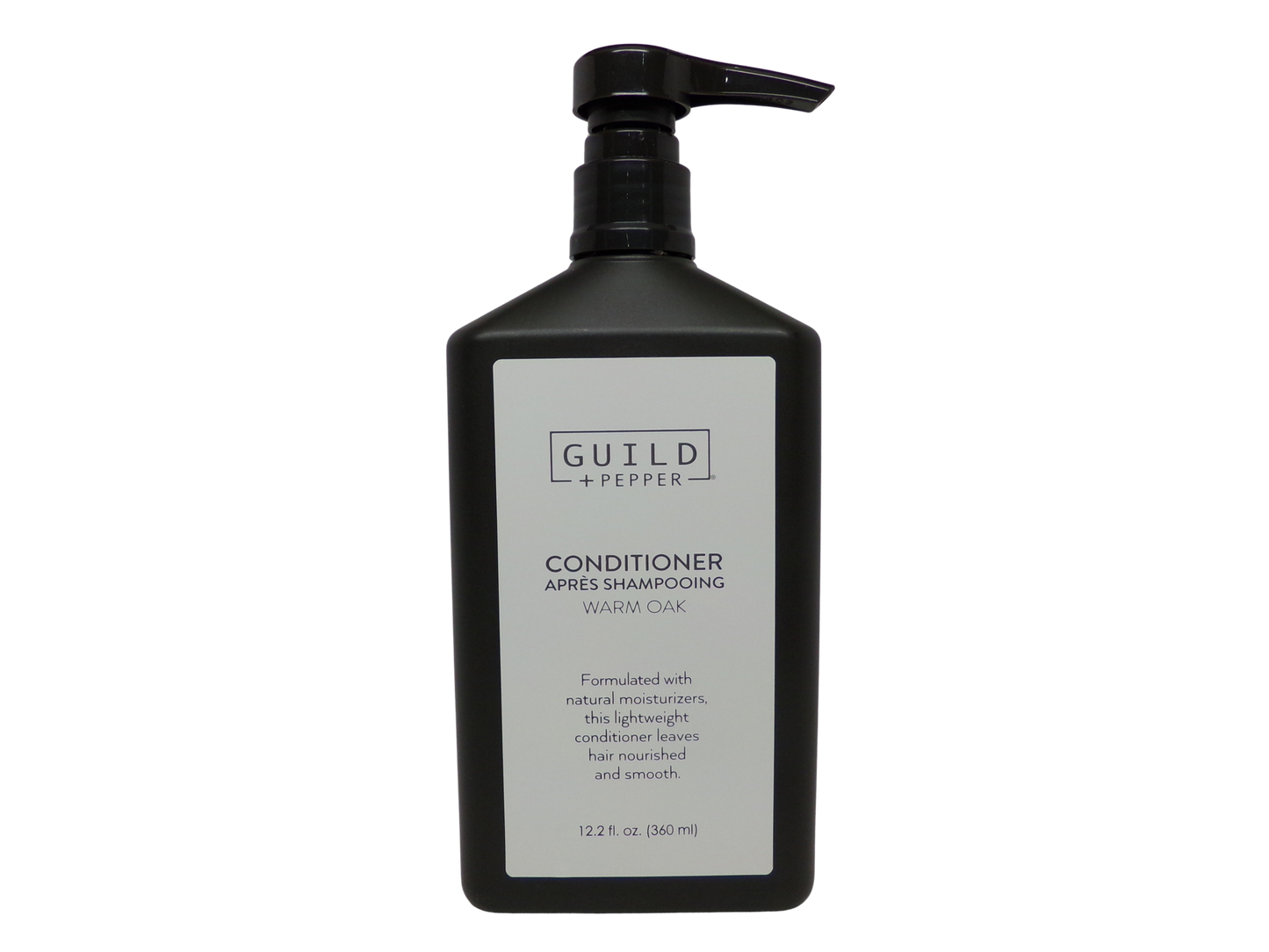 Gilchrist & Soames Guild and Pepper Warm Oak Shampoo and Conditioner Pump Bottles (12oz)