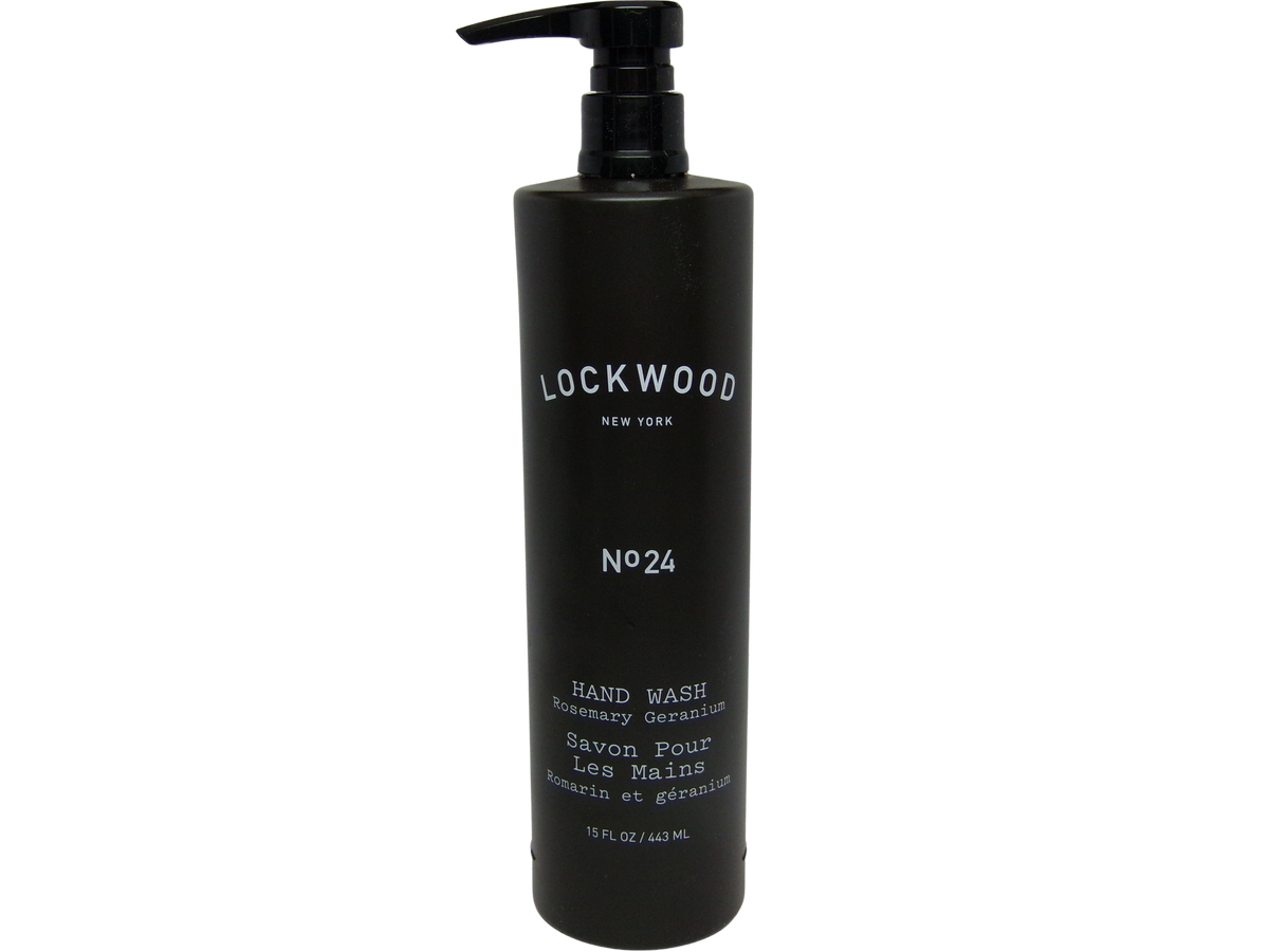 Lockwood New York Rosemary Geranium Bath Collection Lot of five (15oz) Bottles