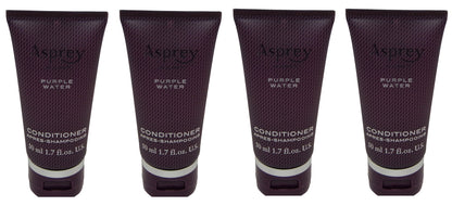 Asprey Purple Water Conditioner lot of 4 each 1.7oz bottles. Total of 6.8oz