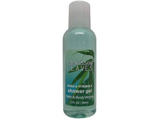 Bath and Body Works Rainkissed Leaves Shower Gel lot of 5 Bottles. 10oz Total