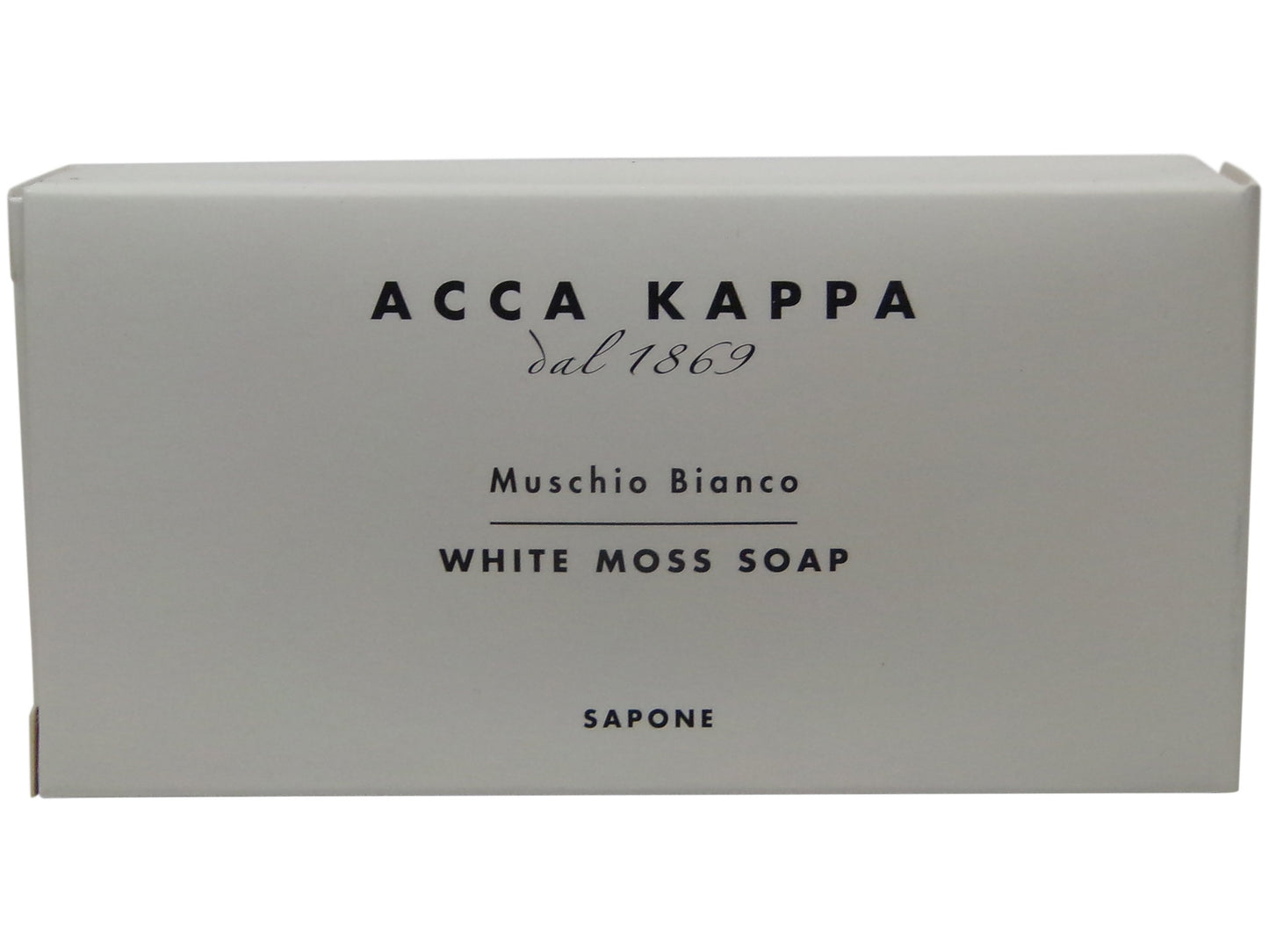 Acca Kappa White Moss Soap 50 gr Bars - Set of 6