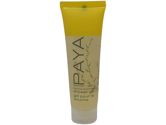 PAYA Organics Luscious Quenching Shower Gel lot of 24 bottles. Total of 24oz