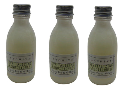 Archive Green Tea & Willow Revitalizing Conditioner lot of 3 bottles 1.5oz each