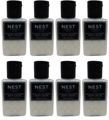 Nest Fragrances Sicilian Tangerine Body Cream lot of 8(Lotion)Total of 8 oz