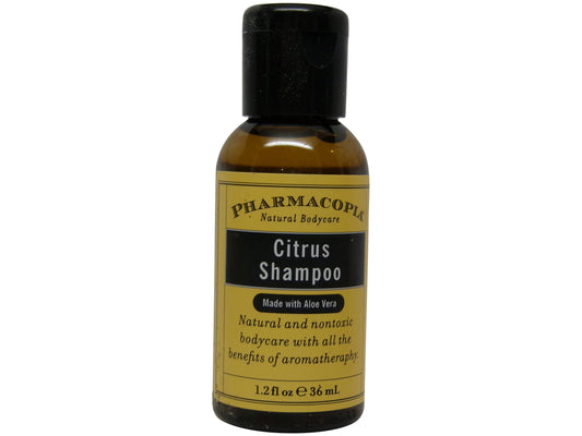 Pharmacopia Citrus Shampoo lot of 8 each 1.2oz bottles. Total of 9.6oz