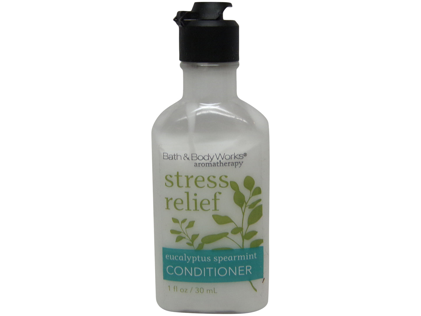 Bath & Body Works Stress Relief Eucalyptus Spearmint Shampoo and Conditioner lot of10 (5 of each) 1oz bottles.