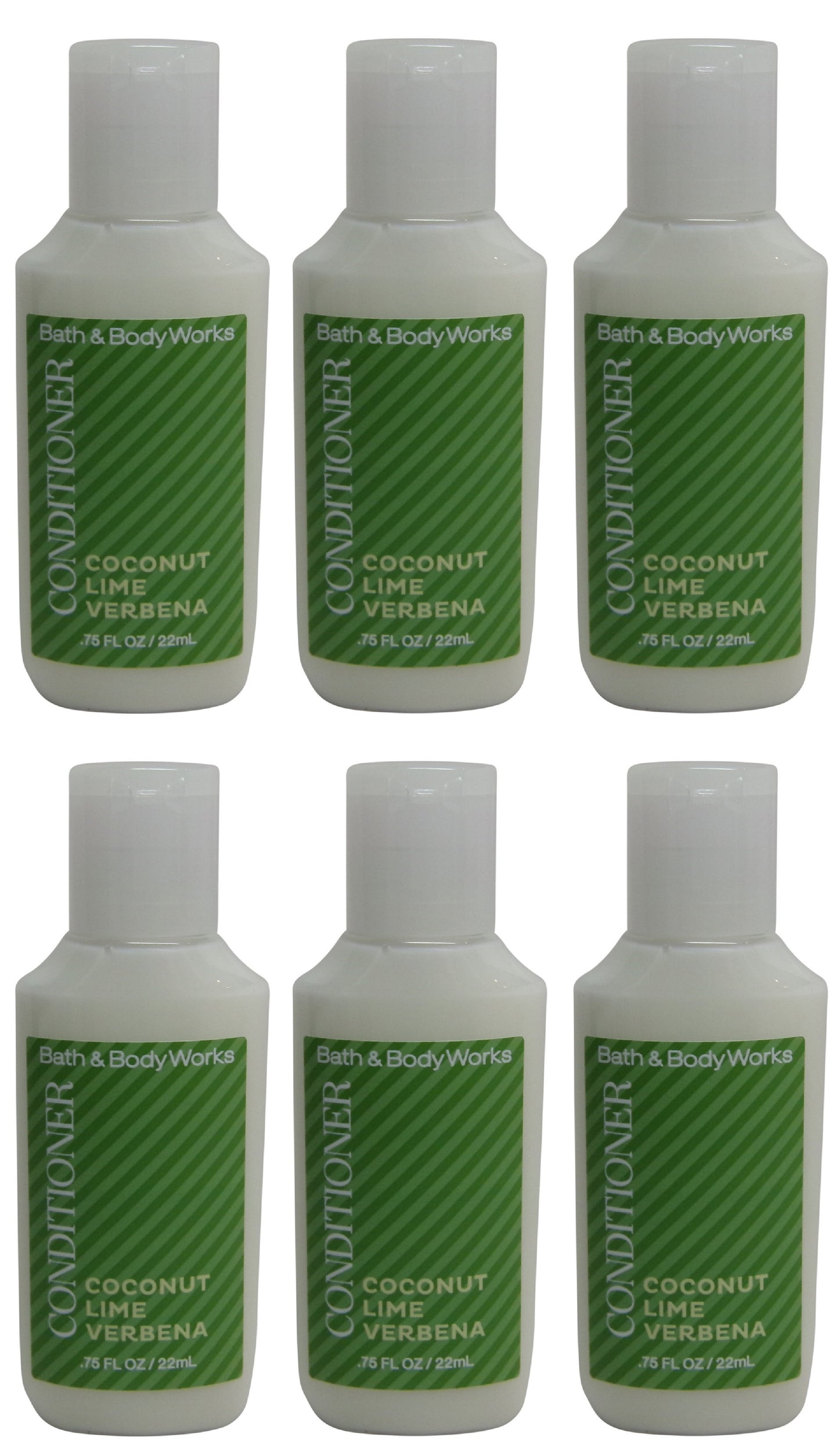 Bath and Body Works Coconut Lime Verbena Conditioner Lot of 6. Total of 4.5oz